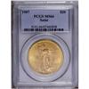 Image 3 : 1907 $20 Arabic Numerals MS66 PCGS. Because this Saint