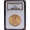 Image 1 : 1908 $20 No Motto MS65 NGC. A highly attractive Gem, w