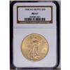 Image 3 : 1908 $20 No Motto MS67 NGC. For the type collector, th
