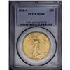 Image 3 : 1908-S $20 MS64 PCGS. All San Francisco Mint double ea