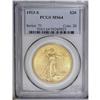Image 3 : 1913-S $20 MS64 PCGS. Nearing the top of the certified