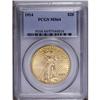 Image 3 : 1914 $20 MS64 PCGS. Mint State 1914 double eagles are
