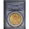 Image 3 : 1914-S $20 MS65 PCGS. A dazzling two-toned appearance