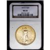 Image 1 : 1915-S $20 MS65 NGC. The elegant design features are c
