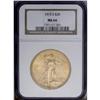 Image 3 : 1915-S $20 MS66 NGC. Like most of its kind, this 1915-