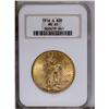 Image 3 : 1916-S $20 MS65 NGC. One of the more available mintmar