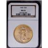 Image 1 : 1920 $20 MS63 NGC. This satiny olive-gold scarcer date