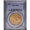 Image 1 : 1923 $20 MS64 PCGS. Slight doubling is seen in the dat