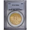 Image 1 : 1923 $20 MS64 PCGS. Deep apricot-gold patination bathe