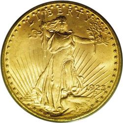 1923 $20 MS65 PCGS. Although considered a "common" dat