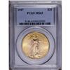 Image 1 : 1927 $20 MS65 PCGS. A true Gem with silky, uninterrupt