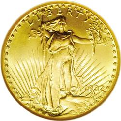 1932 $20 MS65 NGC. The 1932 is one of the best example