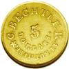 Image 2 : (1834-37) $5 C.Bechtler Five Dollar, RUTHERF: AU58 NGC