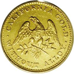 1849 $5 Norris, Gregg, & Norris Five Dollar AU55 PCGS.