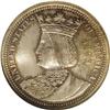 Image 1 : 1893 25C Isabella Quarter MS65 NGC. Beautiful steel-gr 1893[25C] Isabella Quarter MS65 NGC.