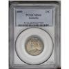 Image 3 : 1893 25C Isabella Quarter MS66 PCGS. This highly lustr 1893[25C] Isabella Quarter MS66 PCGS.