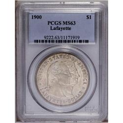 1900 S$1 Lafayette Dollar MS63 PCGS. DuVall 1-B. Consi 1900[img border='0' src='http://www.heritagec
