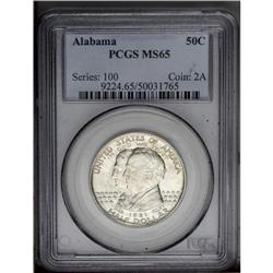 1921 50C Alabama MS65 PCGS. For decades, collectors ha 1921[50C] Alabama MS65 PCGS.