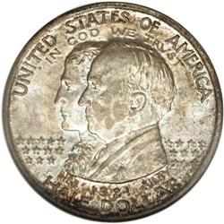 1921 50C Alabama MS66 NGC. An admirable example with m 1921[50C] Alabama MS66 NGC.