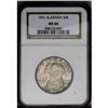 Image 3 : 1921 50C Alabama MS66 NGC. An admirable example with m 1921[50C] Alabama MS66 NGC.