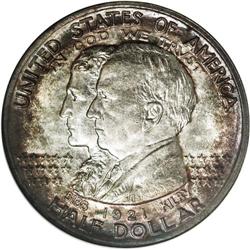 1921 50C Alabama MS66 NGC. This second variety of the 1921[50C] Alabama MS66 NGC.