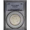 Image 1 : 1939 50C Arkansas MS65 PCGS. Sharply impressed design 1939[50C] Arkansas MS65 PCGS.