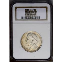 1935-S 50C Boone MS67 NGC. Streaks of original golden- 1935-S[50C] Boone MS67 NGC.