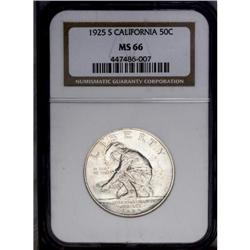 1925-S 50C California MS66 NGC. Exceptionally brillian 1925-S[50C] California MS66 NGC.