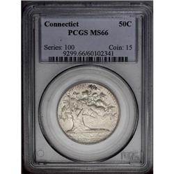 1935 50C Connecticut MS66 PCGS. A high quality exampl 1935[50C] Connecticut MS66 PCGS.