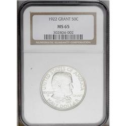 1922 50C Grant no Star MS65 NGC. Ash-gray color blanke 1922[50C] Grant no Star MS65 NGC.