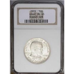1922 50C Grant no Star MS65 NGC. A pleasing light ches 1922[50C] Grant no Star MS65 NGC.