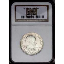 1922 50C Grant MS66 NGC. Both sides have pale apricot 1922[50C] Grant no Star MS66 NGC.