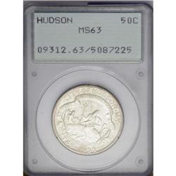 1935 50C Hudson MS63 PCGS. A lustrous and suitably str 1935[50C] Hudson MS63 PCGS.