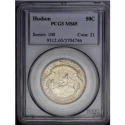 1935 50C Hudson MS65 PCGS. Neptune, with trident, ride 1935[50C] Hudson MS65 PCGS.