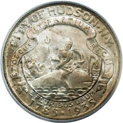 1935 50C Hudson MS66 PCGS. It is obvious that the city 1935[50C] Hudson MS66 PCGS.