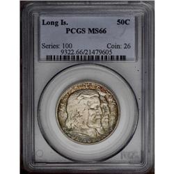 1936 50C Long Island MS66 PCGS. Well struck with exten 1936[50C] Long Island MS66 PCGS.