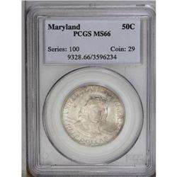 1934 50C Maryland MS66 PCGS. Relatively sharp for the 1934[50C] Maryland MS66 PCGS.