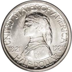 1921 50C Missouri MS65 PCGS. Following the Missouri Co 1921[50C] Missouri MS65 PCGS.