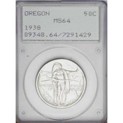 1938 SET Oregon PDS Set MS63 to MS64 PCGS. The set inc 1938[img border='0' src='http://www.heritagec
