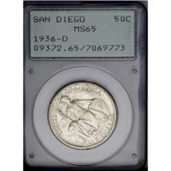 1936-D 50C San Diego MS65 PCGS. Note the resemblance o 1936-D[50C] San Diego MS65 PCGS.