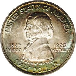 1925 50C Vancouver MS65 PCGS. Rich antique-copper and 1925[50C] Vancouver MS65 PCGS.