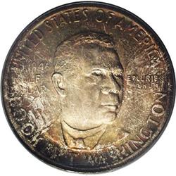 1946-S 50C Booker T. Washington MS66 PCGS. Deep copper 1946-S[50C] Booker T. Washington MS66 PCGS.