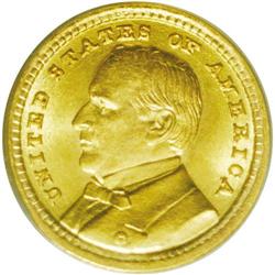 1903 G$1 Louisiana Purchase/McKinley MS65 PCGS. Satiny 1903[G$1] Louisiana Purchase/McKinley MS65 PC