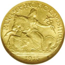 1915-S $2 1/2 Panama-Pacific Quarter Eagle MS65 NGC. B 1915-S[$2 1/2] Panama-Pacific Quarter Eagle M