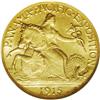 Image 1 : 1915-S $2 1/2 Panama-Pacific Quarter Eagle MS66 NGC. E 1915-S[$2 1/2] Panama-Pacific Quarter Eagle M