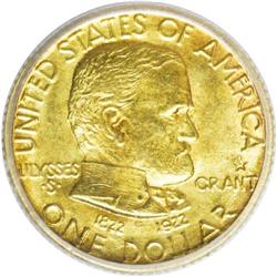 1922 G$1 GRANTNS MS63 ICG.From The Steve Glenn Collect 1922[G$1] Grant with Star MS63 ICG.