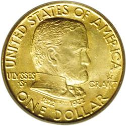 1922 G$1 Grant with Star MS64 PCGS. A Choice coin that 1922[G$1] Grant With Star MS64 PCGS.