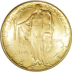 1926 $2 1/2 Sesquicentennial MS65 PCGS. Appealing lemo 1926[$2 1/2] Sesquicentennial MS65 PCGS.