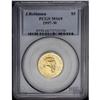 Image 3 : 1997-W G$5 Jackie Robinson Gold Five Dollar MS69 PCGS. 1997-W[G$5] Jackie Robinson Gold Five Dollar 