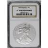 Image 3 : 1997-P S$1 Silver Eagle PR70 Ultra Cameo NGC. Outstand 1997-P[img border='0' src='http://www.heritag